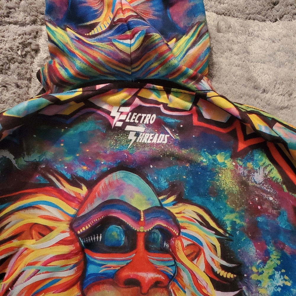 Electro Threads Rafiki Hoodie Medium - Picture 2 of 2
